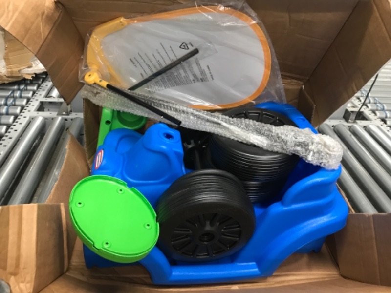 Photo 1 of **MISSING HARDWARE** Little Tikes Deluxe 2-in-1 Cozy Roadster Colorful, 45.50''L x 17.00''W x 37.75''H

