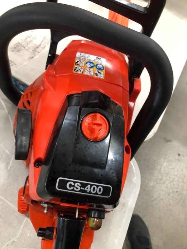 Photo 5 of *TESTED* SMELLS LIKE OIL, ECHO 18 in. 40.2 cc Gas 2-Stroke Cycle Chainsaw