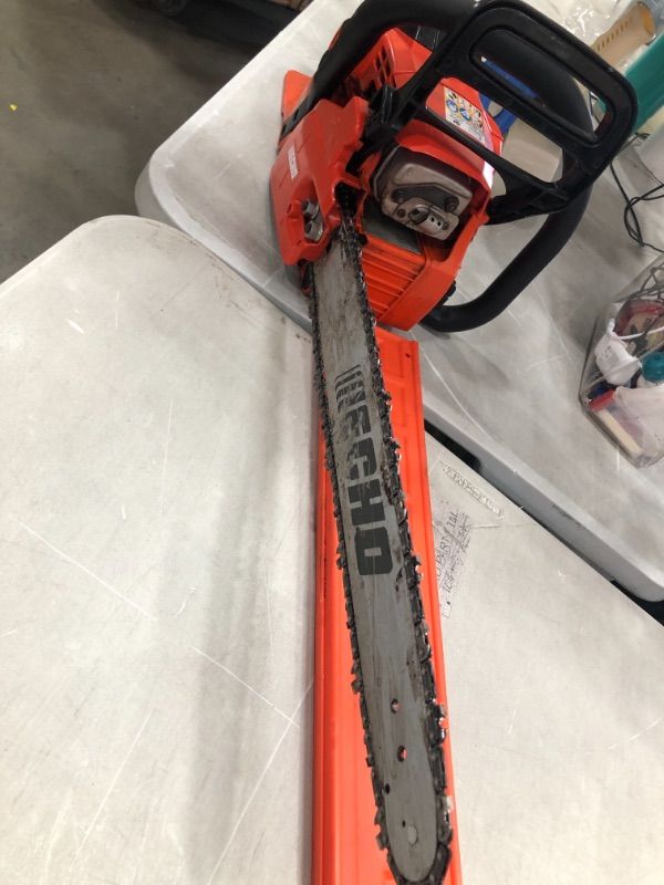 Photo 2 of *TESTED* SMELLS LIKE OIL, ECHO 18 in. 40.2 cc Gas 2-Stroke Cycle Chainsaw