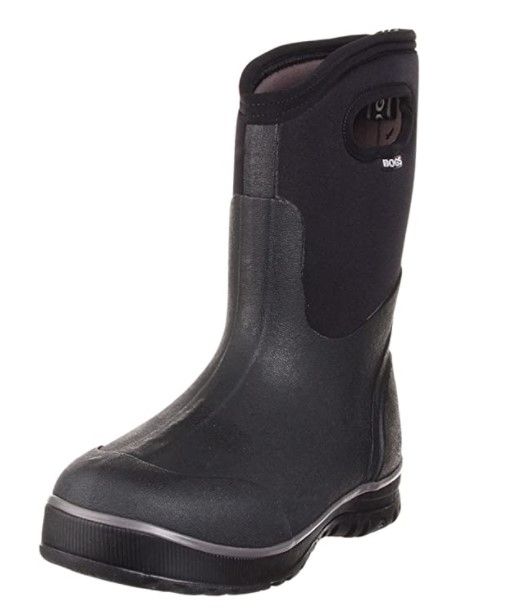 Photo 1 of SIZE 12, DIRTY, Bogs Men's Classic Ultra Mid Insulated Waterproof Winter Snow Boot
