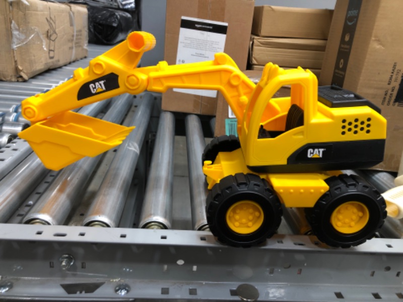 Photo 1 of Cat Construction 15" Toy Excavator , Yellow

