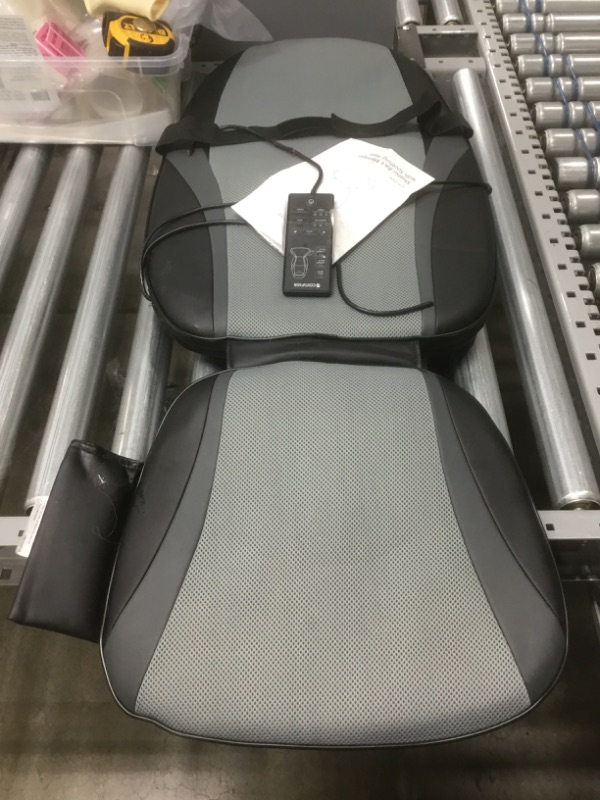 Photo 2 of Comfier Back Massager with Heat,Shiatsu Massage Chair Pad,Deep Kneading Full Back Massage Cushion for Shoulder,Back for Home,Office use
