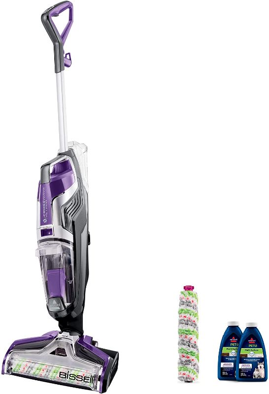 Photo 1 of **MISSING COMPONENTS**LIGHT WARE** Bissell Crosswave Pet Pro All in One Wet Dry Vacuum Cleaner and Mop for Hard Floors and Area Rugs, 2306A
