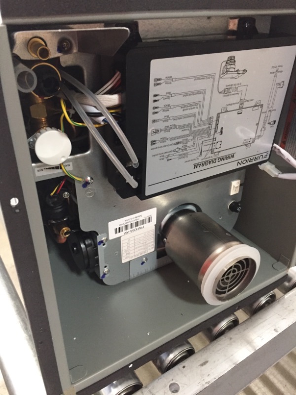 Photo 1 of Furrion 2.4GPM Tankless RV Gas Water Heater with White 16.14” x 16.14” Door - FWH09A-1-A
