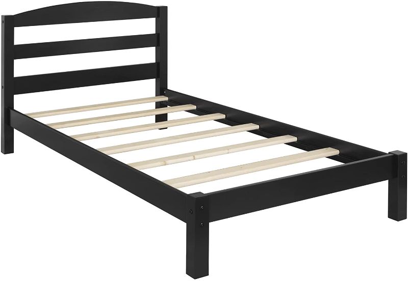 Photo 1 of **MINOR DAMAGE** Dorel Living DA7428-BK Bed, Twin, Black
