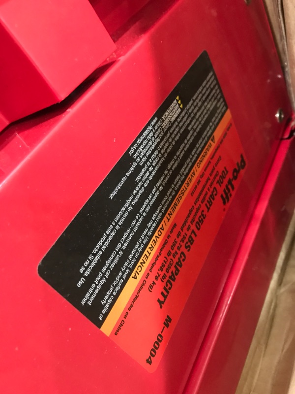 Photo 1 of **MINOR DAMAGE* Pro-LifT M-0004 Tool Cart, 350 Lbs Capacity, 1 Pack
