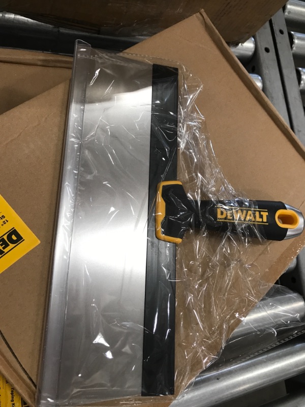 Photo 2 of **SET OF 4**DEWALT Taping Knife,SS,Soft Grip,12IN
