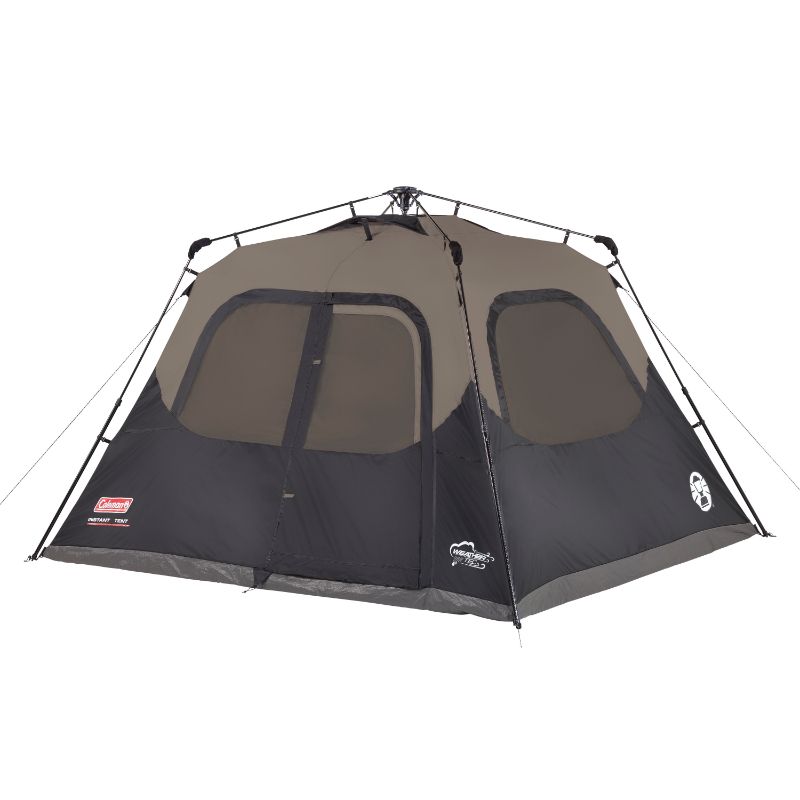 Photo 1 of ***PARTS ONLY*** Coleman 6-Person Cabin Camping Tent with Instant Setup, 1 Room, Gray
