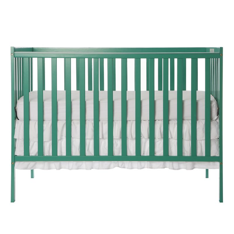 Photo 1 of Dream On Me, Synergy 5-in-1 Convertible Crib in Emerald, Greenguard Gold Certified , 53x29x39 Inch (Pack of 1)
