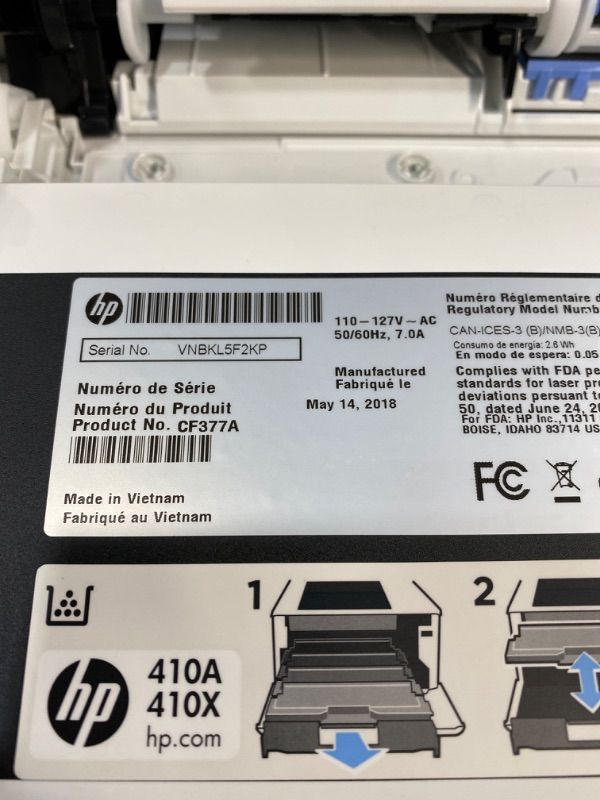 Photo 2 of **ERROR** HP LaserJet Pro M477fdw All-in-One Wireless Color Laser Printer with Double-Sided Printing, Amazon Dash Replenishment ready (CF379A)