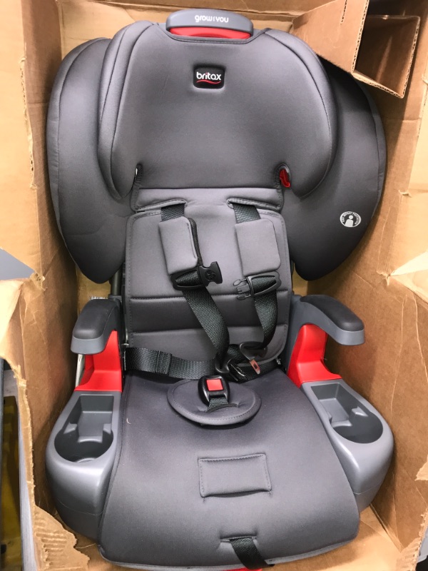 Photo 2 of Britax Grow with You Harness-2-Booster Car Seat, Pebble