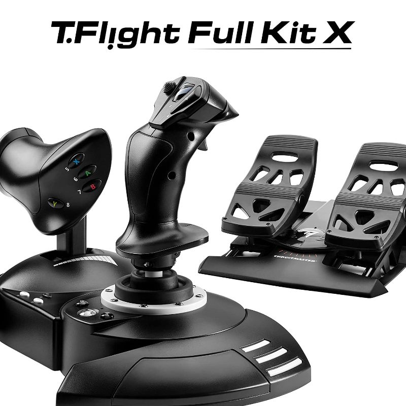 Photo 1 of Thrustmaster Flight SIM Thrustmaster T-Flight Full Kit (Xbox Serie X/S, one, Windows)

//UNABLE TO TEST
