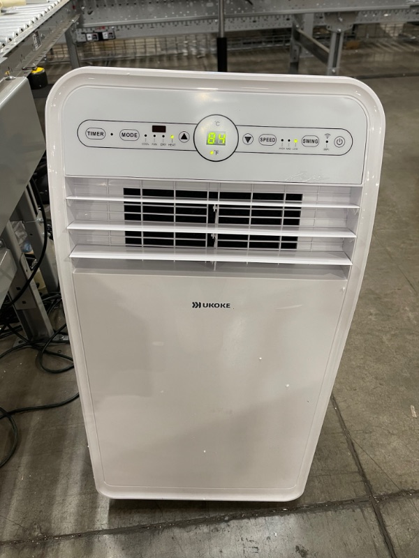 Photo 1 of Ukoke USPC01W Smart WiFi Portable Air Conditioner, Works with Alexa & Mobile App Control, 12000BTU, 4 in 1 AC Unit with Cool, HEAT, Dehumidifier & Fan