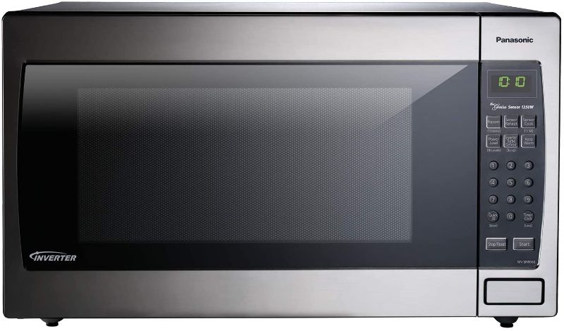 Photo 1 of Panasonic Microwave Oven NN-SN966S Stainless Steel Countertop/Built-In with Inverter Technology and Genius Sensor, 2.2 Cubic Foot, 1250W