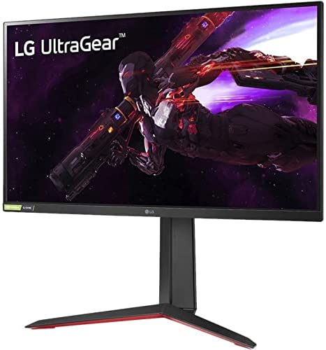 Photo 1 of LG 27GP850-B Ultragear Gaming Monitor 27” QHD (2560 x 1440) Nano IPS Display, 1ms Response Tim, 165Hz Refresh Rate, NVIDIA G-SYNC Compatible, AMD FreeSync Premium, Tilt/Height/Pivot Adjustable Stand