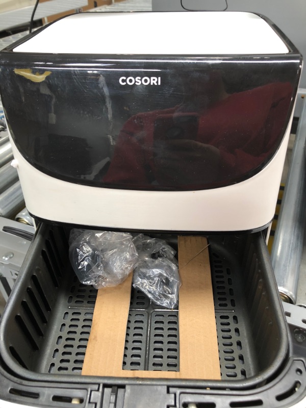 Photo 4 of COSORI Air Fryer Max XL(100 Recipes) Digital Hot Oven Cooker, One Touch Screen with 13 Cooking Functions, Preheat and Shake Reminder, 5.8 QT, Creamy White