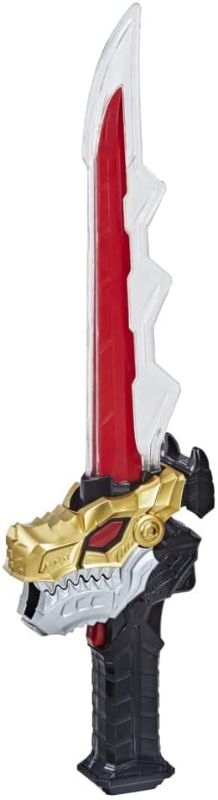 Photo 1 of Power Rangers Dino Fury Chromafury Saber Electronic Color-Scanning Toy with Lights and Sounds, Inspired by The TV Show Ages 5 and Up