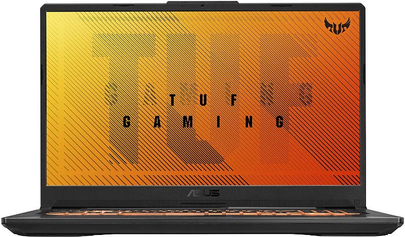 Photo 1 of ASUS TUF Gaming F17 Gaming Laptop, 17.3” 144Hz FHD IPS-Type Display, Intel Core i5-10300H, GeForce GTX 1650 Ti, 8GB DDR4, 512GB PCIe SSD, RGB Keyboard, Windows 10, Bonfire Black, FX706LI-ES53
