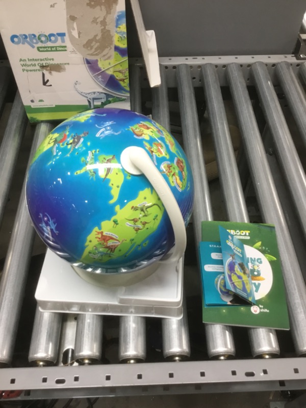 Photo 2 of Orboot Dinos AR Globe by PlayShifu (App Based) - World of Dinosaur Toys, Educational Toy for Kids | Gift for Boys & Girls 4 - 8 Years
