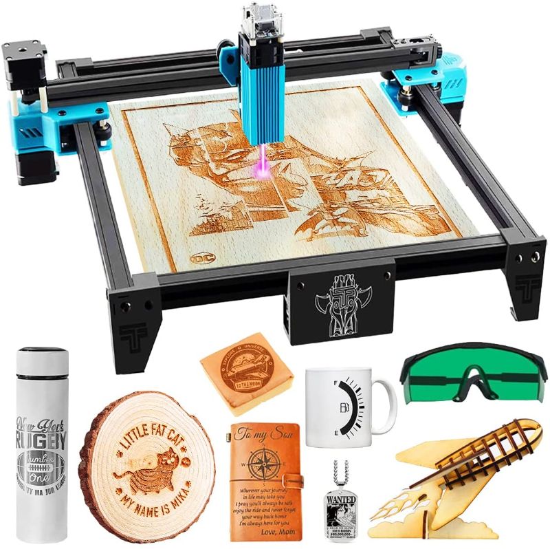 Photo 1 of Tresbro Totem S Laser Engraving Machine Frame DIY Compressed Spot LD+FAC 5.5W Fast High Precision Cut Engraver Printer Cutter for Wood Metal Stainless Steel
