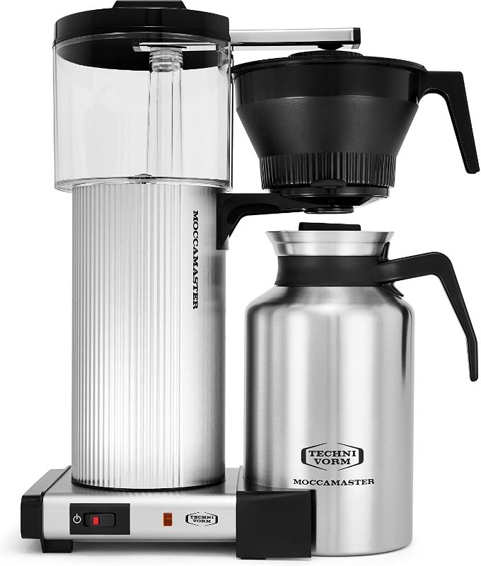 Photo 1 of **DAMAGED, PARTS ONLY**
Technivorm Moccamaster 39340 CDT Grand Coffee Maker, 60 Ounce, Silver
