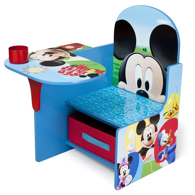 Photo 1 of Delta Children Chair Desk with Storage Bin, Disney Mickey Mouse