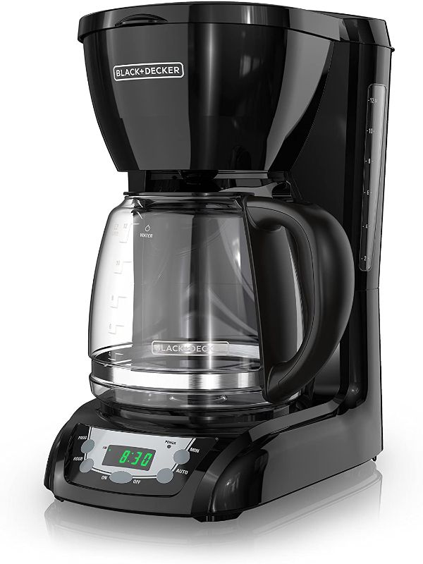 Photo 1 of Black+Decker DLX1050B 12-Cup Programmable Coffeemaker