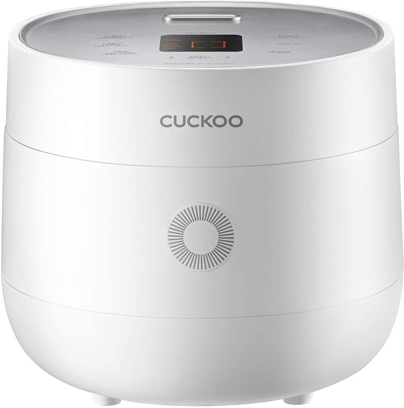 Photo 1 of CUCKOO CR-0675F | 6-Cup (Uncooked) Micom Rice Cooker | 13 Menu Options: Quinoa, Oatmeal, Brown Rice & More, Touch-Screen, Nonstick Inner Pot | White