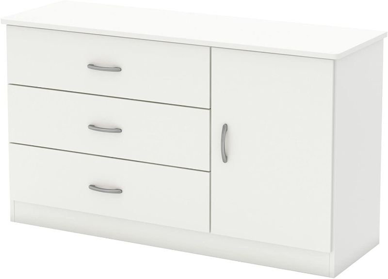 Photo 1 of South Shore Libra 3-Drawer Dresser with Cabinet Door