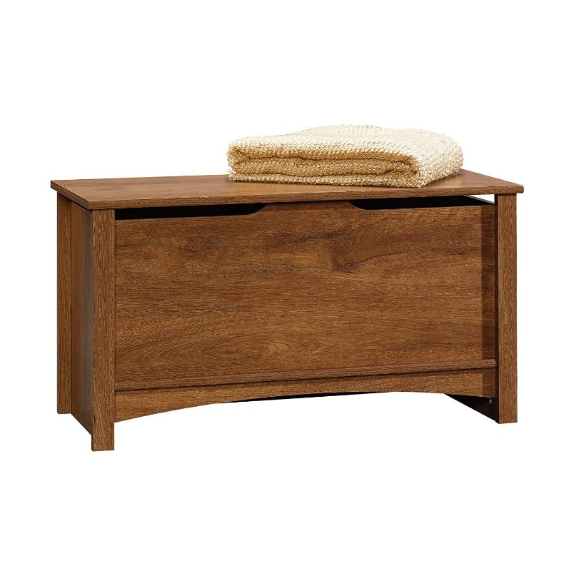 Photo 1 of Sauder Shoal Creek Storage Chest, Oiled Oak finish