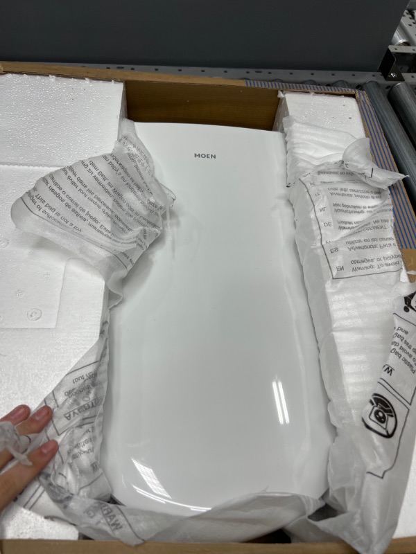 Photo 2 of 5-Series Premium Electronic Add-On Bidet Toilet Seat EB2000 Moen
?22.5 x 21.25 x 7.5 inches