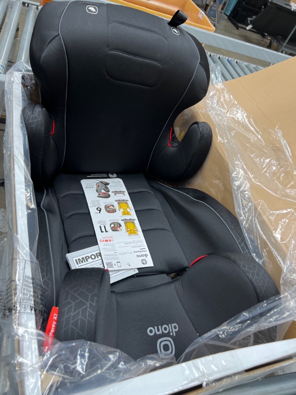 Photo 2 of Diono Monterey XT Latch 2-in-1 Expandable Belt Positioning Booster Car Seat - Black