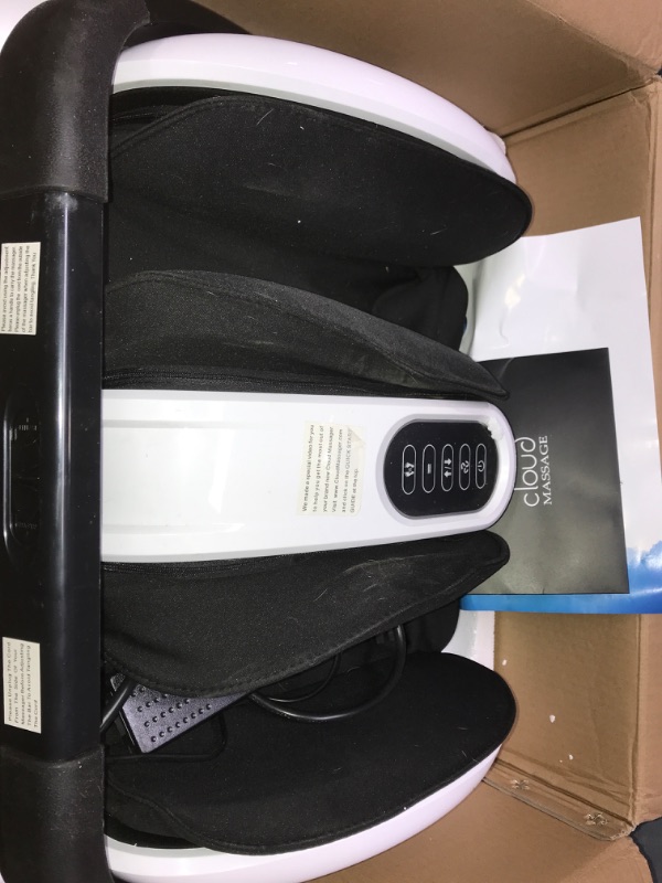 Photo 2 of Cloud Massage Shiatsu Foot Massager Machine - Massagers for Feet, Ankle, Calf, Leg - Deep Tissue Kneading, Heat, Helps to Relieve Plantar Fasciitis - Valentines Day Gifts for Her & Him