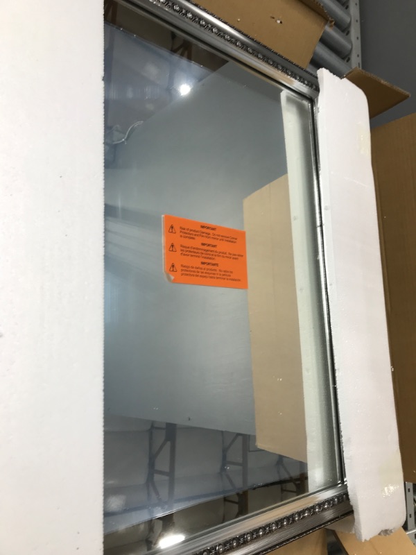 Photo 1 of KOHLER K-CB-CLW2026SS 20 inch x 26 inch Aluminum Bathroom Medicine Cabinet with Decorative Silver Framed Mirror Door; Recess or Surface Mount 