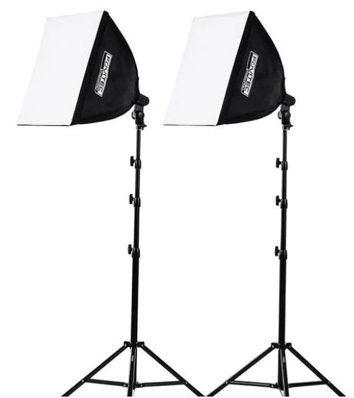 Photo 1 of StudioPRO 1050 Watt Photography Continuous Video Photo Studio Softbox Lighting Kit