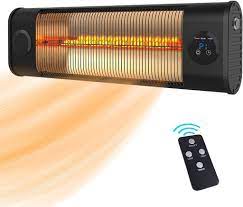 Photo 1 of CENSTECH PH-150R Wall Mounted Corded Electric Outdoor Patio Heater w Remote
