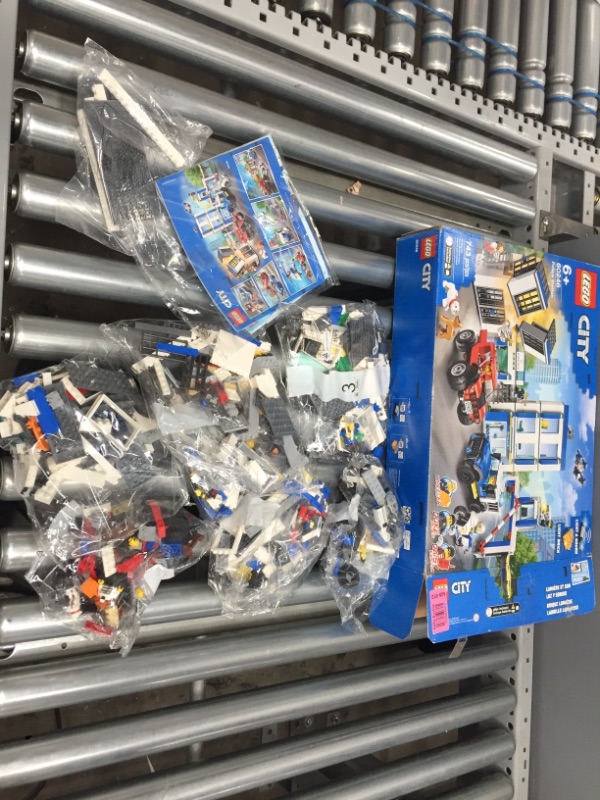 Photo 2 of LEGO City Police Station 60246 Building Set for Kids (743 Pieces)
