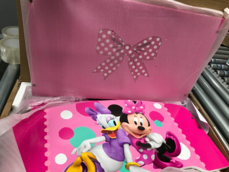 Photo 2 of Delta Children Kids Convertible Activity Bench, Disney Minnie Mouse
