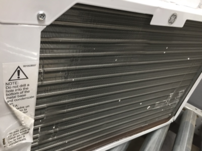 Photo 5 of  8,000 BTU 115-Volt Smart Window Air Conditioner with WiFi  in white *ground broken off*