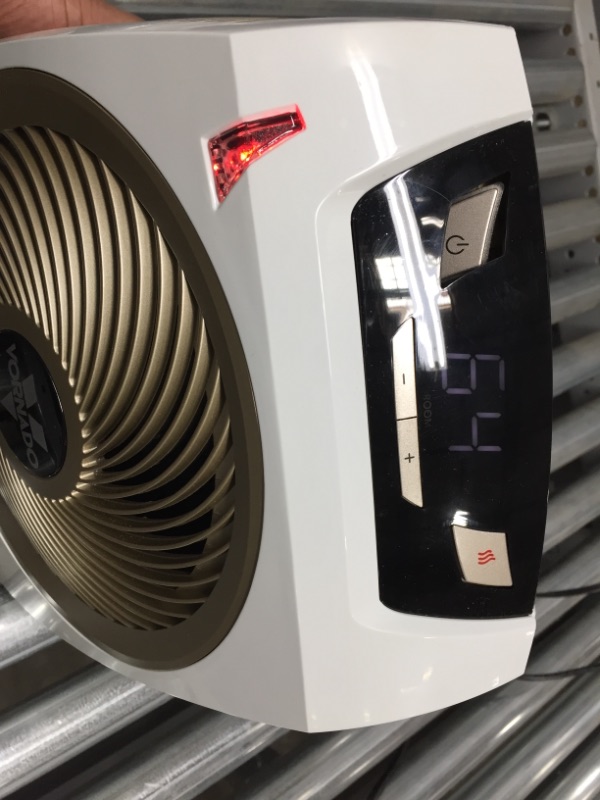 Photo 2 of Vornado AVH10 Vortex Heater with Auto Climate Control, 2 Heat Settings, Fan Only Option, Digital Display, Advanced Safety Features, Whole Room, White must be level