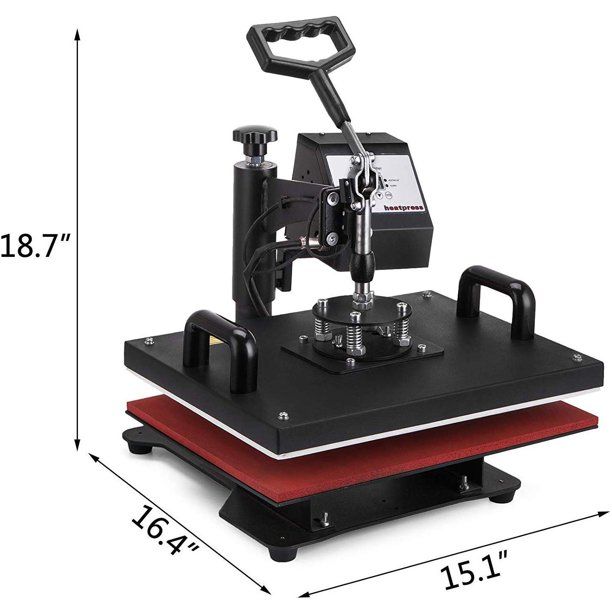 Photo 1 of *USED*
*NOT exact stock picture, use for reference* 
VEVOR 8 in 1 Heat Press Machine 12x15" Transfer Sublimation Machine T-shirt
