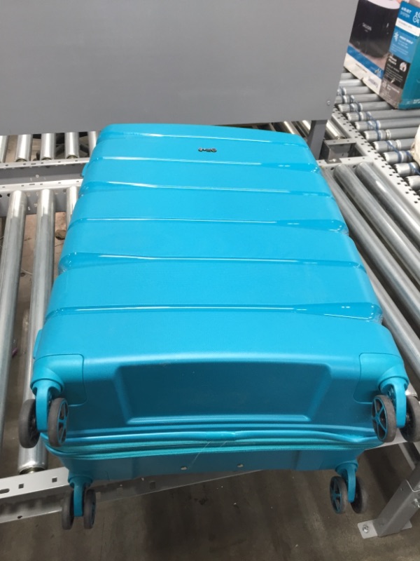 Photo 2 of *USED*
COOLIFE luggage Expandable (only 28”) suitcase 3 piece set PP material with TSA Lock Spinner carry on Hard- side 20in/ 24in/ 28in (Lake Blue, 3 piece set)
