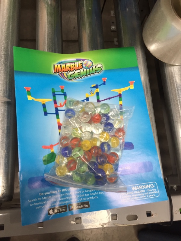 Photo 3 of Marble Genius Marble Run Super Set - 150 Complete Pieces + Free Instruction App & Full Color Instruction Manual
