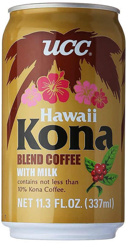 Photo 1 of *EXPIRES Sept 25 2022*
UCC Hawaii Kona Blend Coffee with Milk, 11.3- Fl. Oz Cans (Pack of 24)
