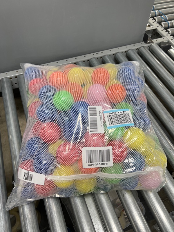 Photo 1 of Click N' Play Ball Pit Balls for Kids, Plastic Refill Balls,