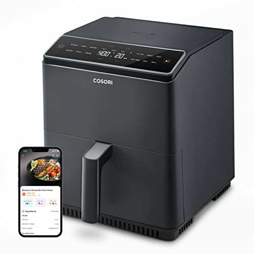 Photo 1 of COSORI Air Fryer, 12-in-1, 6.8-Quart, with Dual Blaze Technology, with Crisper Plate, Customizable Functions, Bake, Roast, Broil, Reheat, Keep Warm, W
