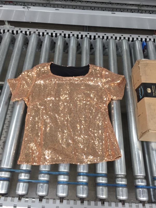 Photo 1 of WOMENS SMALL SEQUINED TOP
