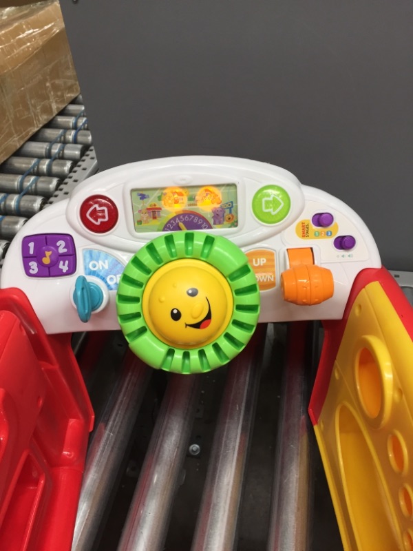 Photo 4 of Fisher-Price Laugh & Learn Crawl Around Car, stationary play center for babies and toddlers [Amazon Exclusive]
