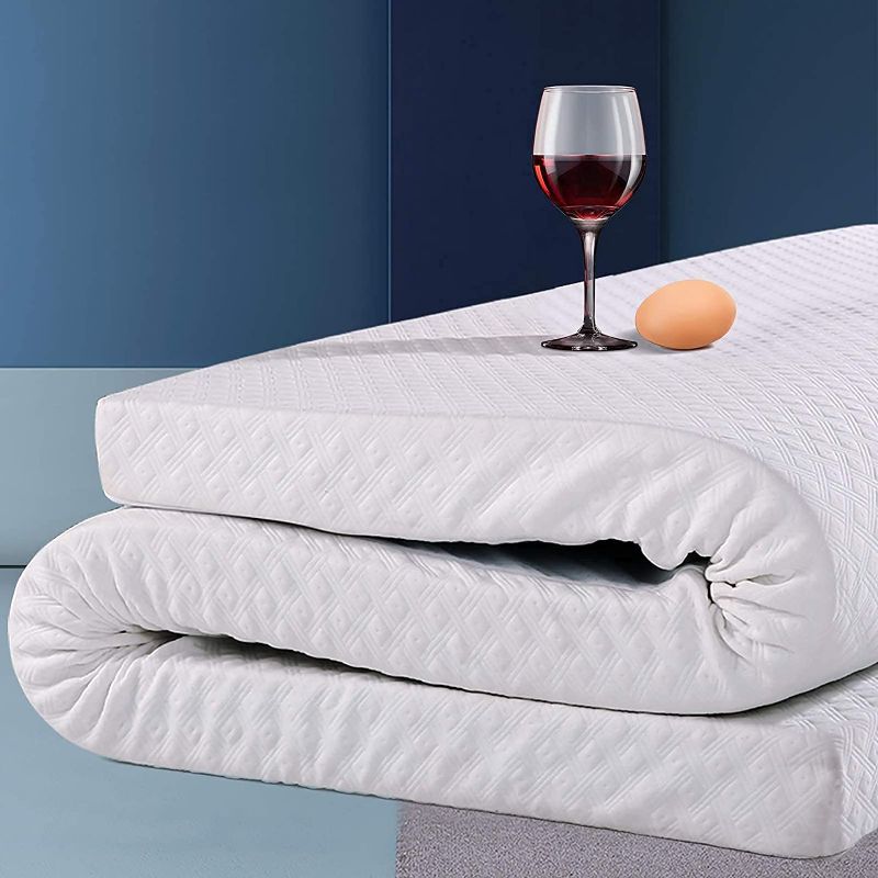 Photo 1 of 3 Inch Cool Gel Memory Foam Mattress Topper King Size Bed,Removable Soft Cover, Comfort Body Support & Pressure Relief,10 Year Warranty
