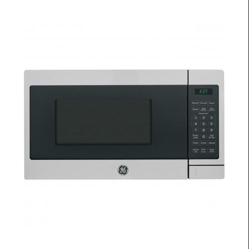 Photo 1 of GE® 0.7 Cu. Ft. Capacity Countertop Microwave Oven, Stainless Steel
